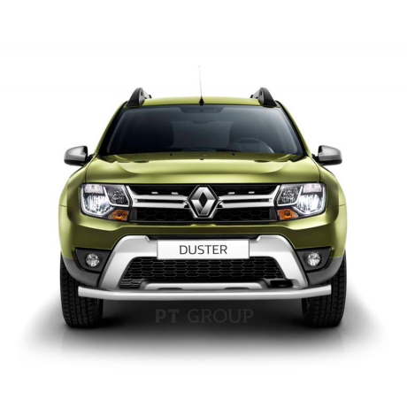 Защита переднего бампера одинарная d63мм (НПС) RENAULT Duster 2016-2020/ NISSAN Terrano 2014- купить недорого с доставкой в Москва