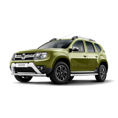 Защита переднего бампера одинарная d63мм (НПС) RENAULT Duster 2016-2020/ NISSAN Terrano 2014- купить недорого с доставкой в Москва