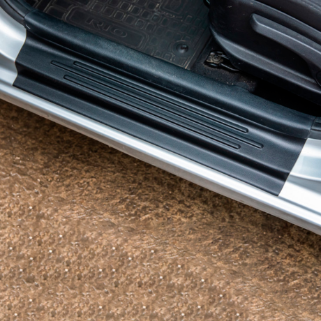 Накладки на порожки в проём дверей "АртФорм" для Kia Rio (2011-2017 г.в.), седан купить недорого с доставкой в Москва