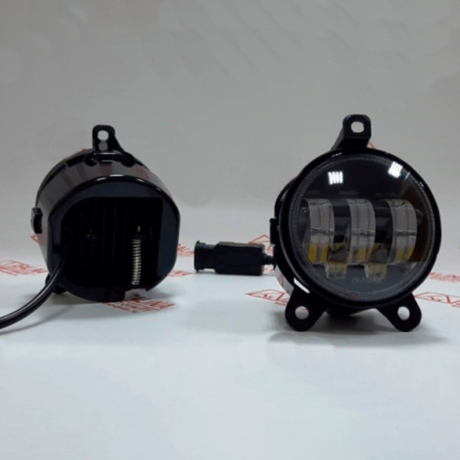 Диодные ПТФ двухрядные, 5 линз, 60 Вт, SAL-MAN на Ладу Приору, Шевроле Ниву купить недорого с доставкой в Москва