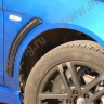 Накладки на крылья (жабры) "EVO" для Mitsubishi Lancer X (2007-2016) купить недорого с доставкой в Москва