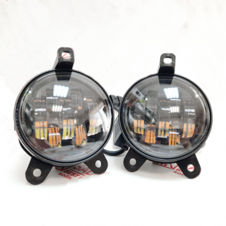 диодные птф 7 линз 60w, двухрежимные /белый 6000к/ желтый 3000к/ на л@да приор@, шевроле НИВ@ после 2009 г. в. /рестайлинг/ купить недорого с доставкой в Москва