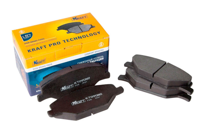 Колодки дисковые передние Volkswagen Polo (09-), Golf IV (97-05) / Skoda Octavia (96-10), OBERKRAFT купить недорого с доставкой в Москва