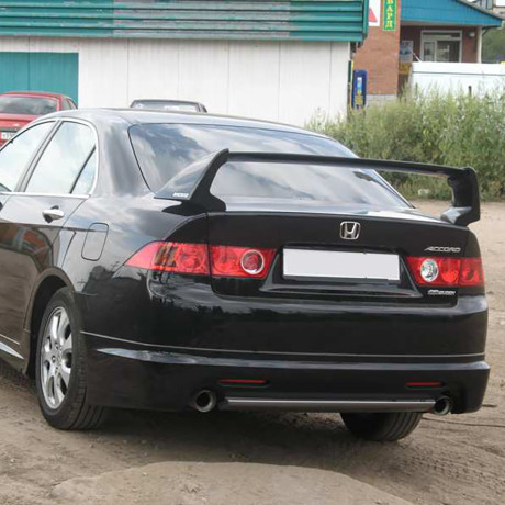 Накладка на задний бампер "Mugen" для Honda Accord (2006-2008) купить недорого с доставкой в Москва