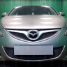Защита радиатора "Standart" Mazda 6 (2010-2012) низ, чёрная купить недорого с доставкой в Москва