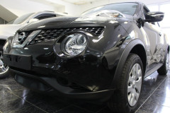 Защита радиатора "Standart" Nissan Juke (2014-2020) средняя, чёрная