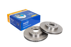 Диск тормозной передний Kia Rio SOHC R13 (00-), OBERKRAFT