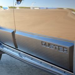 Молдинги дверей  №1 &quot;КАРТ&quot; для Renault Duster рестайлинг с 2015 (с комплектацией)