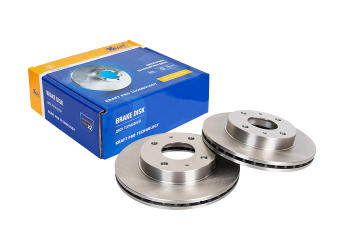 Диск тормозной передний Nissan Almera (00-), OBERKRAFT купить недорого с доставкой в Москва