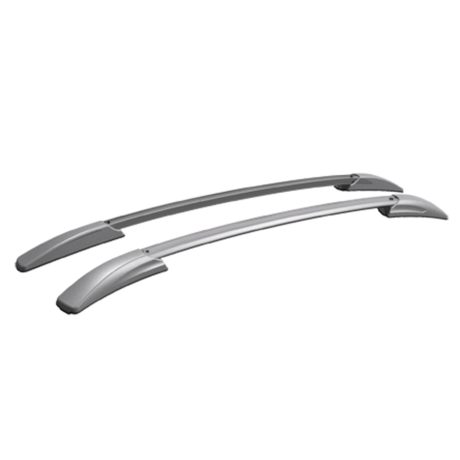 Рейлинги для Renault Arkana (2019-н.в.) Серебристый пластик купить недорого с доставкой в Москва