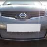 Защита радиатора "Standart" Nissan Note (2008-2012) хром купить недорого с доставкой в Москва