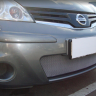 Защита радиатора "Standart" Nissan Note (2008-2012) хром купить недорого с доставкой в Москва