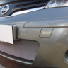 Защита радиатора "Standart" Nissan Note (2008-2012) хром купить недорого с доставкой в Москва