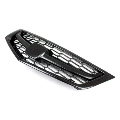 Решетка радиатора обновленная "Sport Modulo" var №5 (под логотип) для Honda Accord VIII (2008-2010) купить недорого с доставкой в Москва