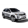 Защита переднего бампера двойная d63/51мм (НПС) KIA Sorento (2014-2020 г.в.) купить недорого с доставкой в Москва