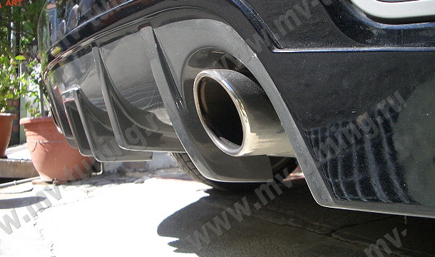 Диффузор заднего бампера "Sport" для Ford Focus 2 ST (2004-2008) купить недорого с доставкой в Москва