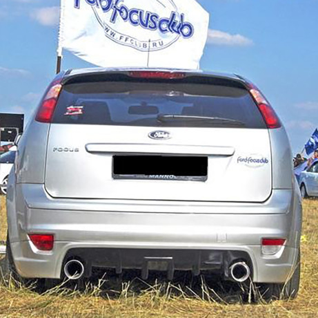 Диффузор заднего бампера "Sport" для Ford Focus 2 (хэтчбек) 3-5D (2004-2008) купить недорого с доставкой в Москва