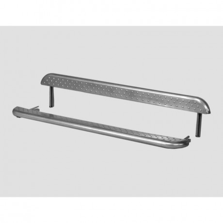 Защита порогов с металлическим листом B@3 21214 "L@DA 4х4", L@DA 4x4 Urban купить недорого с доставкой в Москва