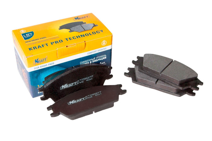 Колодки дисковые передние Hyundai Accent II, Getz, Elantra (2000-2005), OBERKRAFT купить недорого с доставкой в Москва