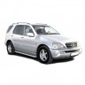 Защита порогов с алюминиевым листом (d63,5) для Mercedes-Benz ML 320/350 (2001-2005)(Окрашенное) купить недорого с доставкой в Москва