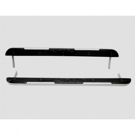 Защита порогов с пластиковой накладкой B@3 2131 "L@DA 4х4" купить недорого с доставкой в Москва