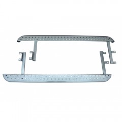 Защита порогов «Трофи» с металлическим листом для B@3 2123 "Chevrolet Niv@" RS