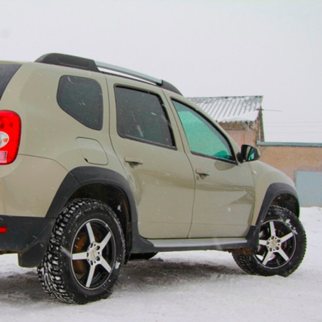 Накладки на колесные арки Renault Duster "АртФорм" (2011-2015 г.в.) купить недорого с доставкой в Москва