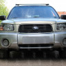 Защита радиатора "Standart" Subaru Forester II (2002-2005) верх, чёрная купить недорого с доставкой в Москва