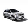 Защита переднего бампера одинарная d63мм (НПС) KIA Sorento (2014-2020 г.в.) купить недорого с доставкой в Москва