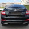 Имитация насадок глушителя (под покраску) для Skoda Octavia III A7 (2013-2020) купить недорого с доставкой в Москва