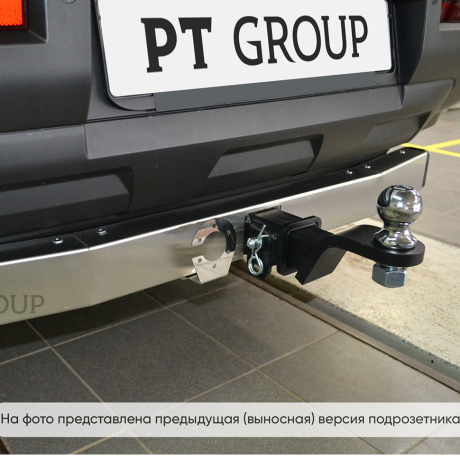 ТСУ /съемный квадрат/ с НЕРЖ накладкой NISSAN Pathfinder 2022- купить недорого с доставкой в Москва