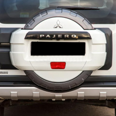 Бокс запасного колеса окрашенный и прошитый для Mitsubishi Pajero (IV gen)(2006-2015)