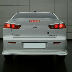 Накладка на задний бампер "GT" для Mitsubishi Lancer X