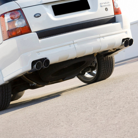 Накладка (юбка) заднего бампера для Land Rover Range Rover Sport (2005-2010) купить недорого с доставкой в Москва