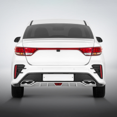 Бампер задний &quot;ROTOR&quot; для Kia Rio (2017-2020)