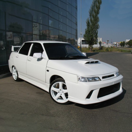 Накладки на пороги "Фанат-1" для B@3 2110-2112 купить недорого с доставкой в Москва