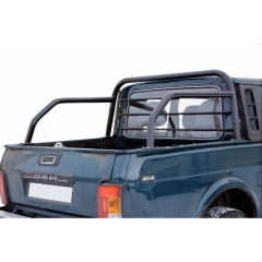 Защитная дуга багажника (d63.5) B@3 2131 "L@DA 4х4" пикап(Нерж. Сталь)