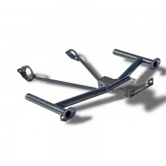 Кронштейн передний усиленный в комплекте с площадкой под лебедку B@3 21214, 2131 "L@DA 4х4"