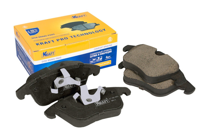 Колодки дисковые передние (с антишумовой накладкой) Ford Galaxy (06-), Mondeo IV (07-), OBERKRAFT купить недорого с доставкой в Москва