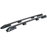 Рейлинги  для Volkswagen Multivan, Caravelle, California, Transporter (2003-20220) с удлиненной базой Чёрный купить недорого с доставкой в Москва