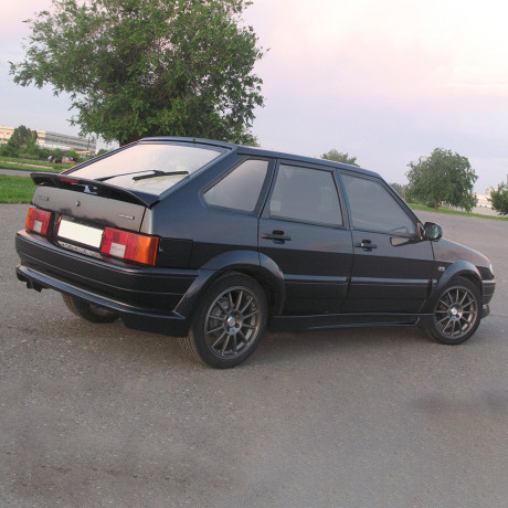 Накладка (юбка) заднего бампера "Thorn DM" для B@3 2113, 2114 купить недорого с доставкой в Москва