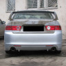 Накладка на задний бампер "Mugen" для Honda Accord (2002-2006) купить недорого с доставкой в Москва