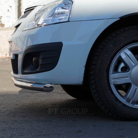 Защита переднего бампера одинарная d51мм (НПС) L@DA L@ЯGUS (2012-2020 г.в.) купить недорого с доставкой в Москва