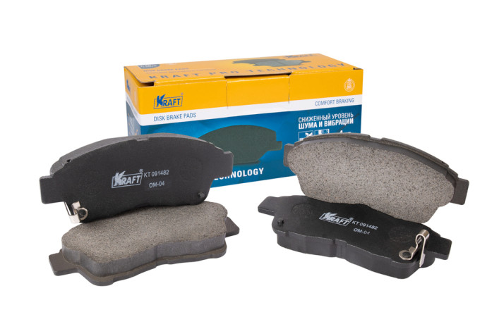 Колодки дисковые передние Toyota Camry (1996-2001), Corolla (1992-1997), OBERKRAFT купить недорого с доставкой в Москва