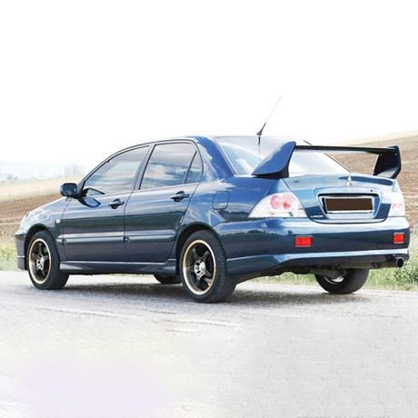Накладка (юбка) заднего бампера "Sport 2.0" для Mitsubishi Lancer IX (2003-2009) купить недорого с доставкой в Москва